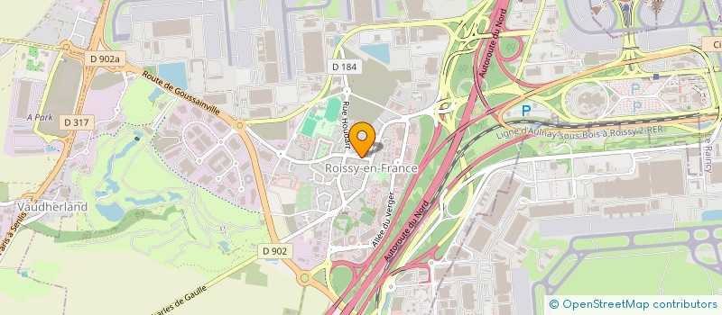 localisation de l'entreprise ABL SYSTEME à ROISSY-EN-FRANCE