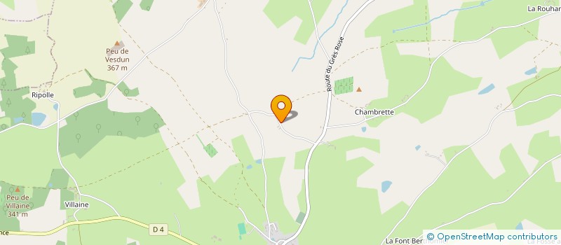 localisation de l'entreprise ABLANC PRO  FAVERDINES