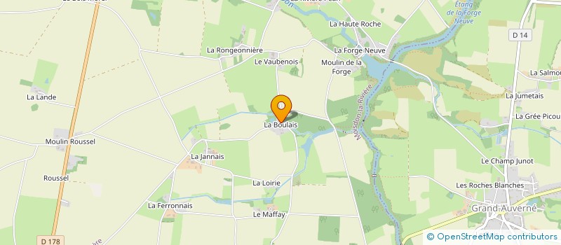 localisation de l'entreprise ABLANCHARD CONSULTING  MOISDON-LA-RIVIERE