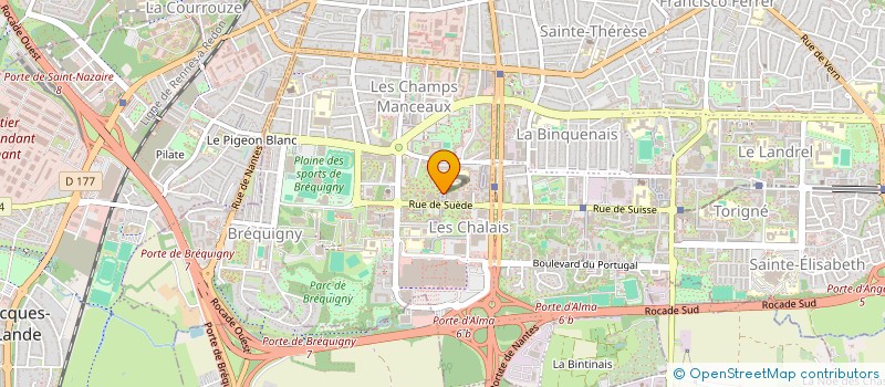 localisation de l'entreprise ABLAYA  RENNES