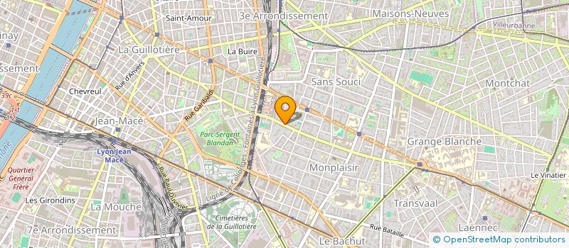 localisation de l'entreprise ABLB PATRIMOINE  SAINT-GENIS-POUILLY