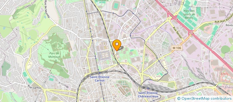 localisation de l'entreprise ABLDEVELOPPEMENT  SAINT-ETIENNE