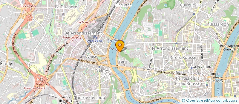 localisation de l'entreprise ABLE à LYON