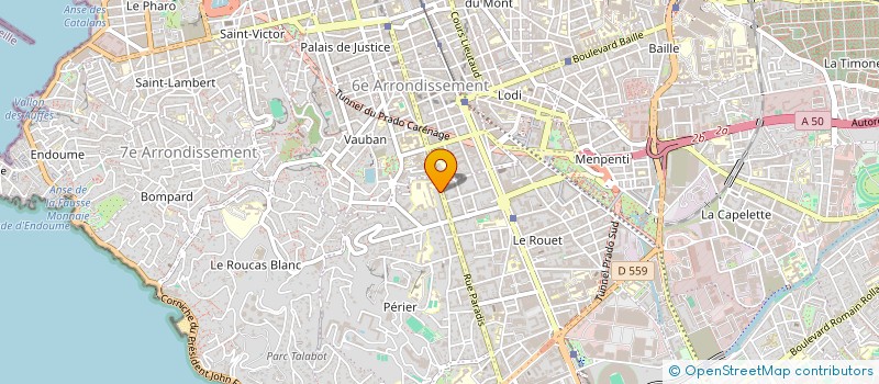 localisation de l'entreprise ABLE ACCESS à MARSEILLE