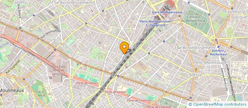 localisation de l'entreprise ABLE CREATION  PARIS