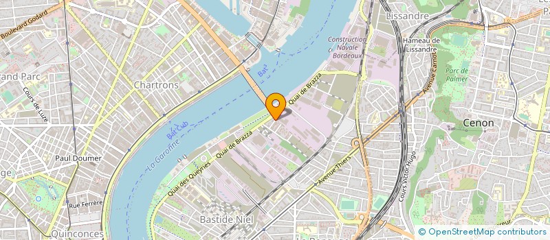 localisation de l'entreprise ABLEADS à BORDEAUX