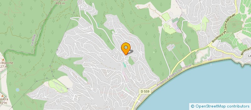 localisation de l'entreprise ABLG à CAVALAIRE-SUR-MER