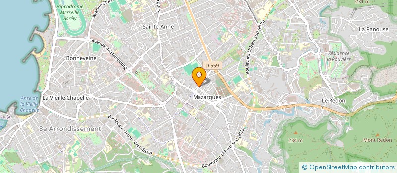 localisation de l'entreprise ABLINA à MARSEILLE