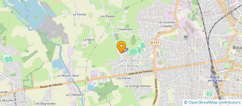 localisation de l'entreprise ABLM  SAINT-DENIS-LES-BOURG