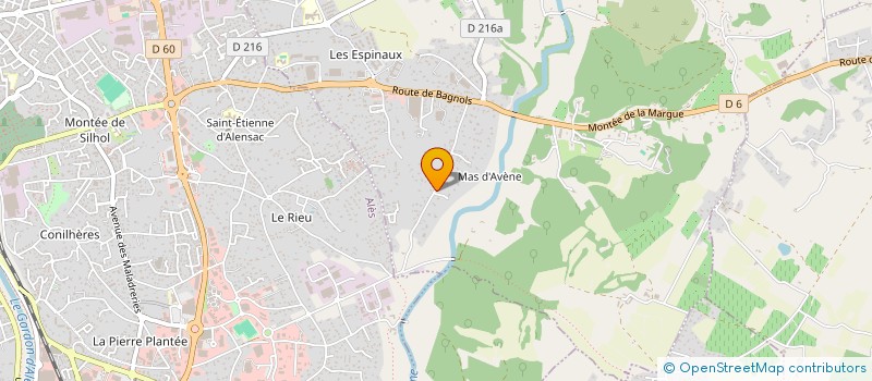 localisation de l'entreprise ABLOG à SAINT-PRIVAT-DES-VIEUX