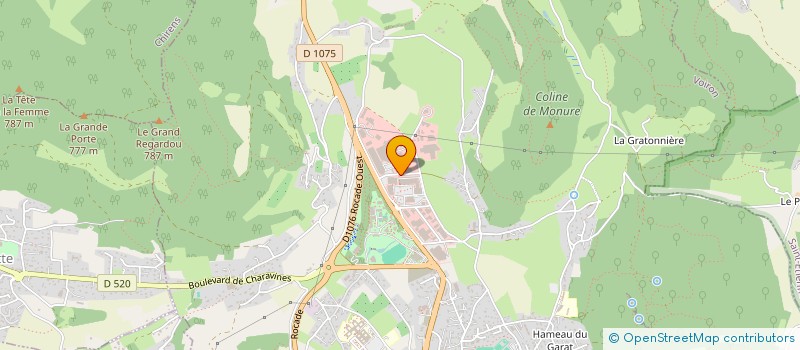 localisation de l'entreprise ABLOK VOIRON  VOIRON