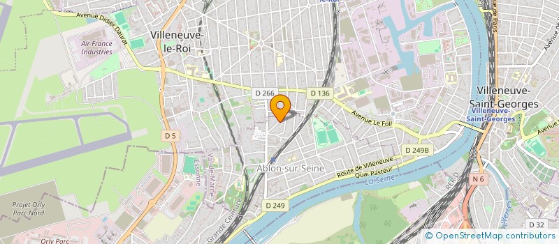 localisation de l'entreprise ABLON PREVOYANCE  ABLON-SUR-SEINE