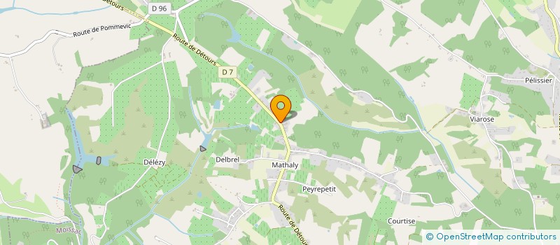 localisation de l'entreprise ABLS  MOISSAC