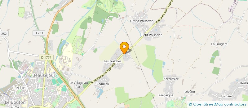 localisation de l'entreprise ABLSI  GUERANDE