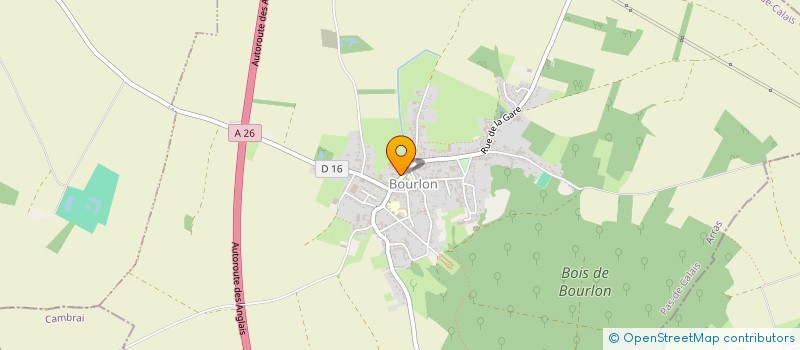 localisation de l'entreprise ABLT SERVICES  BOURLON