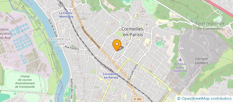 localisation de l'entreprise ABLU  CORMEILLES-EN-PARISIS