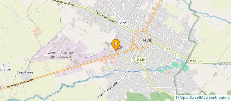 localisation de l'entreprise ABM à REVEL