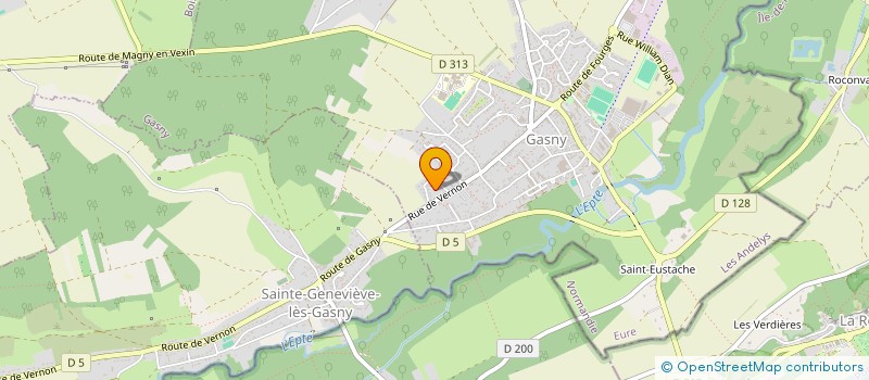 localisation de l'entreprise ABM à GASNY