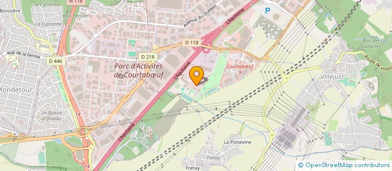 localisation de l'entreprise ABM à VILLEJUST
