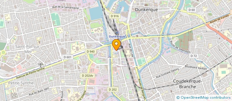 localisation de l'entreprise ABM AUTO à DUNKERQUE