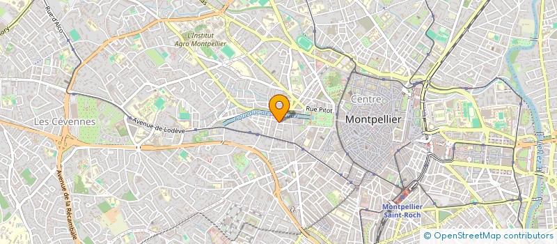 localisation de l'entreprise ABM COMMERCE à MONTPELLIER