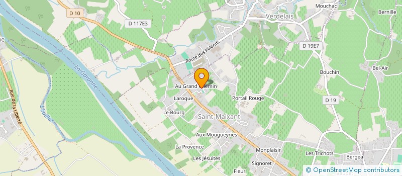 localisation de l'entreprise ABM CONSULTING  SAINT-MAIXANT