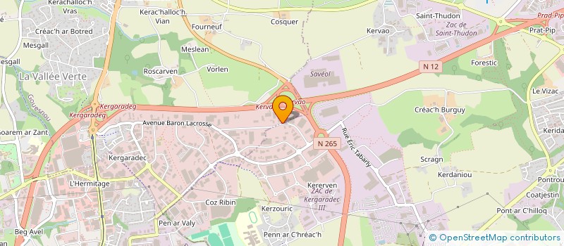 localisation de l'entreprise ABM DEVELOPPEMENT à GOUESNOU