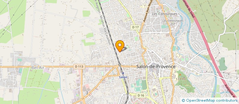 localisation de l'entreprise ABM DISTRIBUTION à SALON-DE-PROVENCE