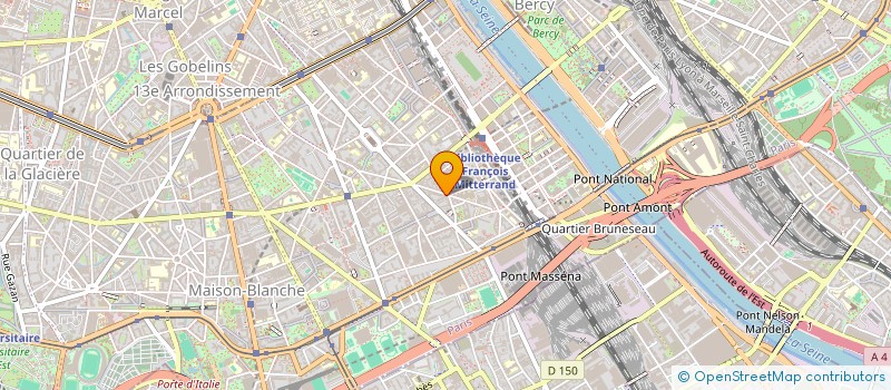 localisation de l'entreprise ABM EST  PARIS