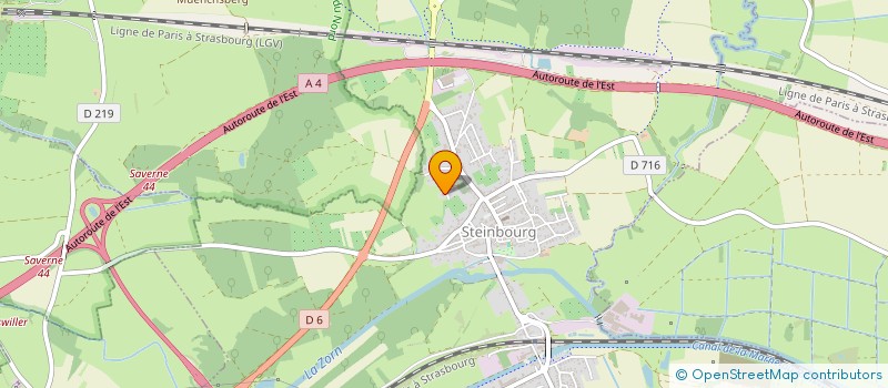 localisation de l'entreprise ABM GREEN ENERGIES  STEINBOURG