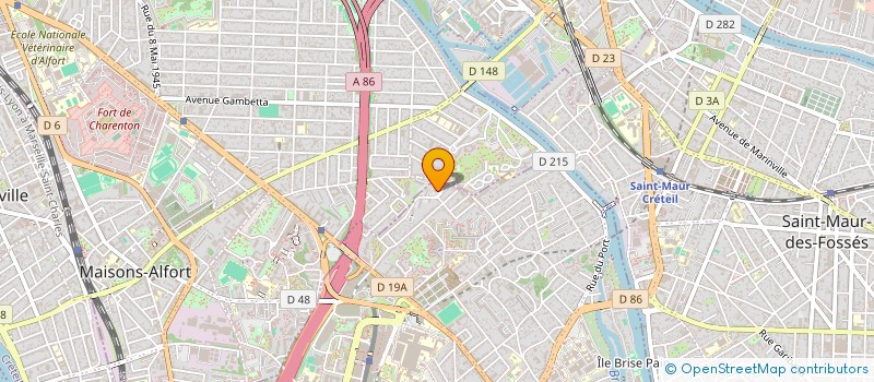 localisation de l'entreprise ABM LOGISTICS à CRETEIL