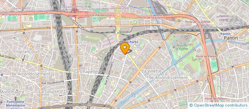 localisation de l'entreprise ABM PUBLICITE  PARIS