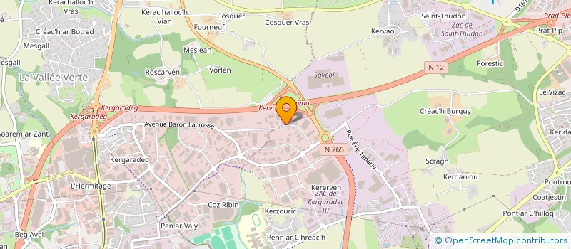 localisation de l'entreprise ABM ROBOTIQUE  GOUESNOU