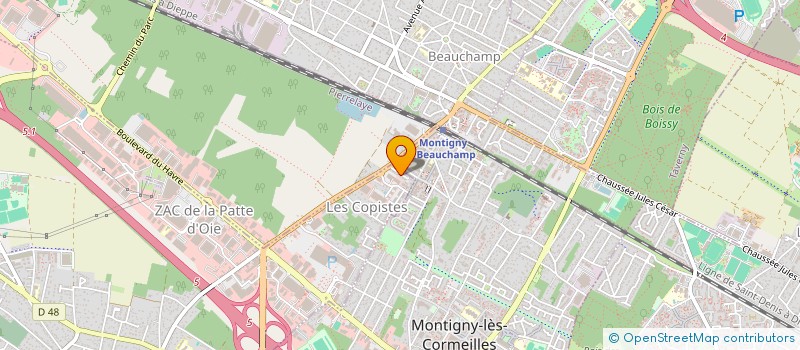 localisation de l'entreprise ABM SECURITE PRIVEE (A S P) à HERBLAY-SUR-SEINE