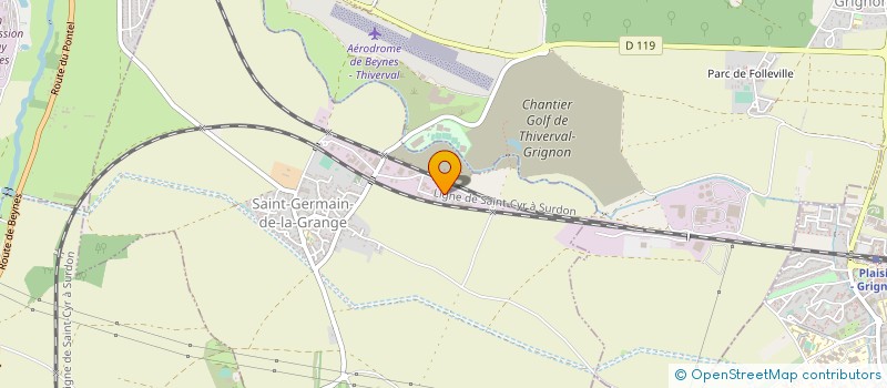 localisation de l'entreprise ABM SOLUTIONS à SAINT-GERMAIN-DE-LA-GRANGE