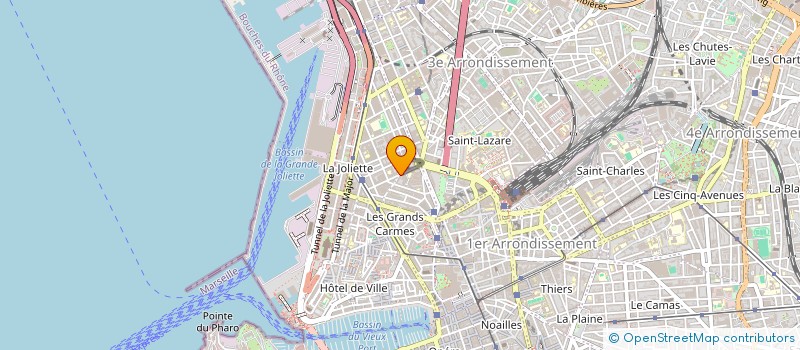 localisation de l'entreprise ABM TOUAT  MARSEILLE