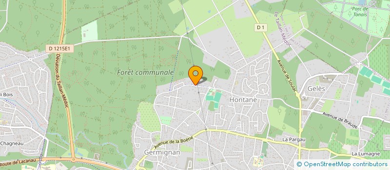 localisation de l'entreprise ABM3  LE TAILLAN-MEDOC