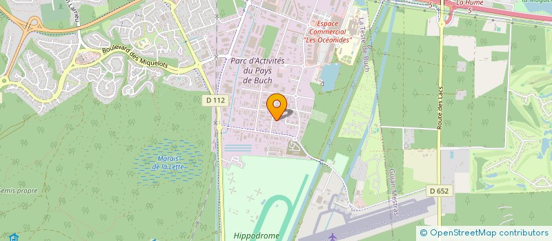 localisation de l'entreprise ABMA à LA TESTE-DE-BUCH