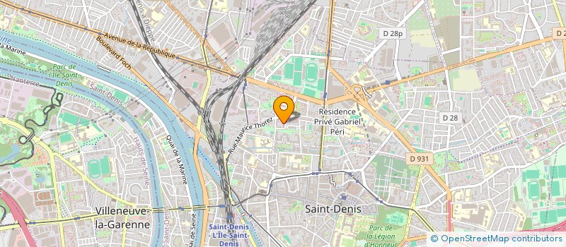 localisation de l'entreprise ABMATIC à SAINT-DENIS