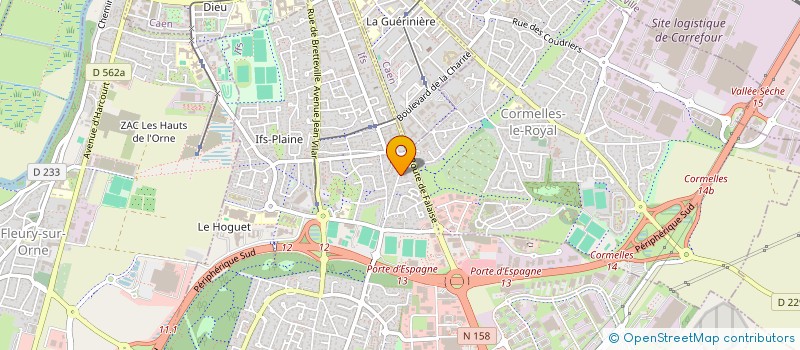 localisation de l'entreprise ABMC AGENCEMENT BUREAUX MAGASINS COOPERA à IFS