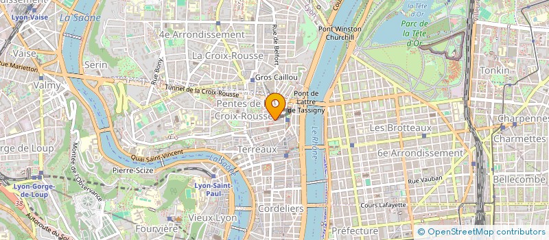 localisation de l'entreprise ABMC HOLDING à LYON