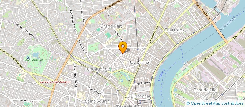 localisation de l'entreprise ABMD  BORDEAUX