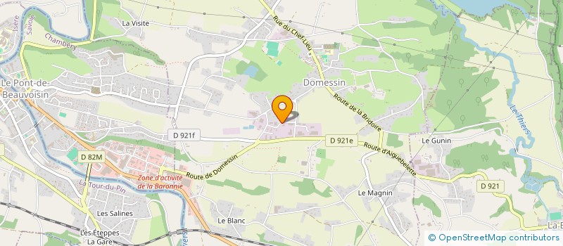 localisation de l'entreprise ABML HOLDING  DOMESSIN