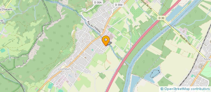 localisation de l'entreprise ABMN CHEVRIER  LUMBIN