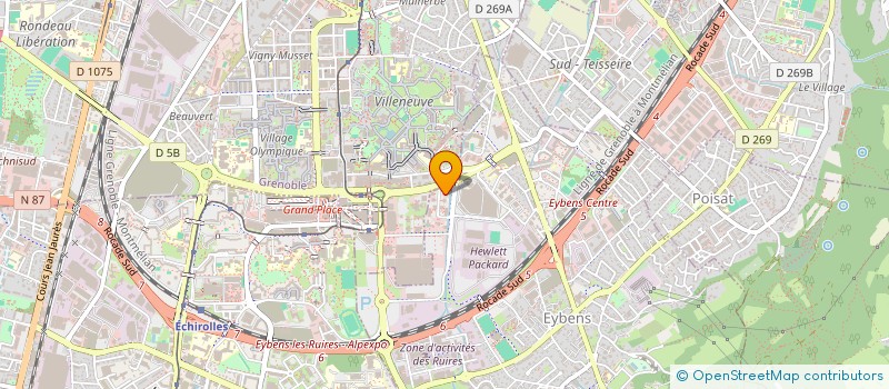 localisation de l'entreprise ABMO à EYBENS