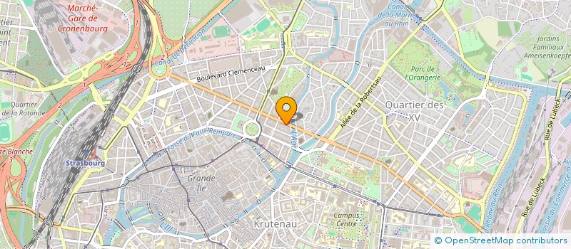 localisation de l'entreprise ABMOUVEMENT à STRASBOURG