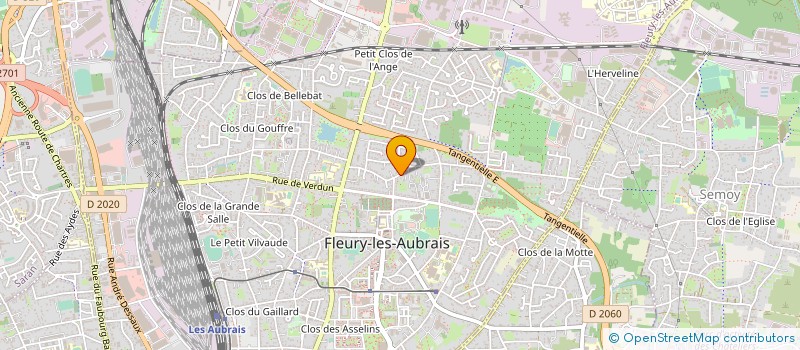 localisation de l'entreprise ABMS (ABIODOUN MULTISERVICES) à FLEURY-LES-AUBRAIS