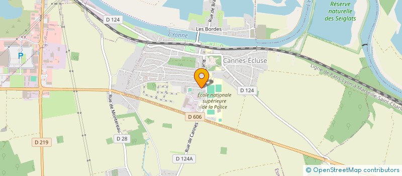 localisation de l'entreprise ABN  CANNES-ECLUSE