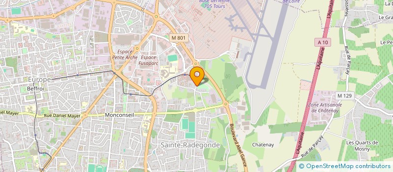 localisation de l'entreprise ABN CAPITAL  TOURS