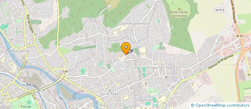 localisation de l'entreprise ABN DEVELOPPEMENT  SAINT-MAX